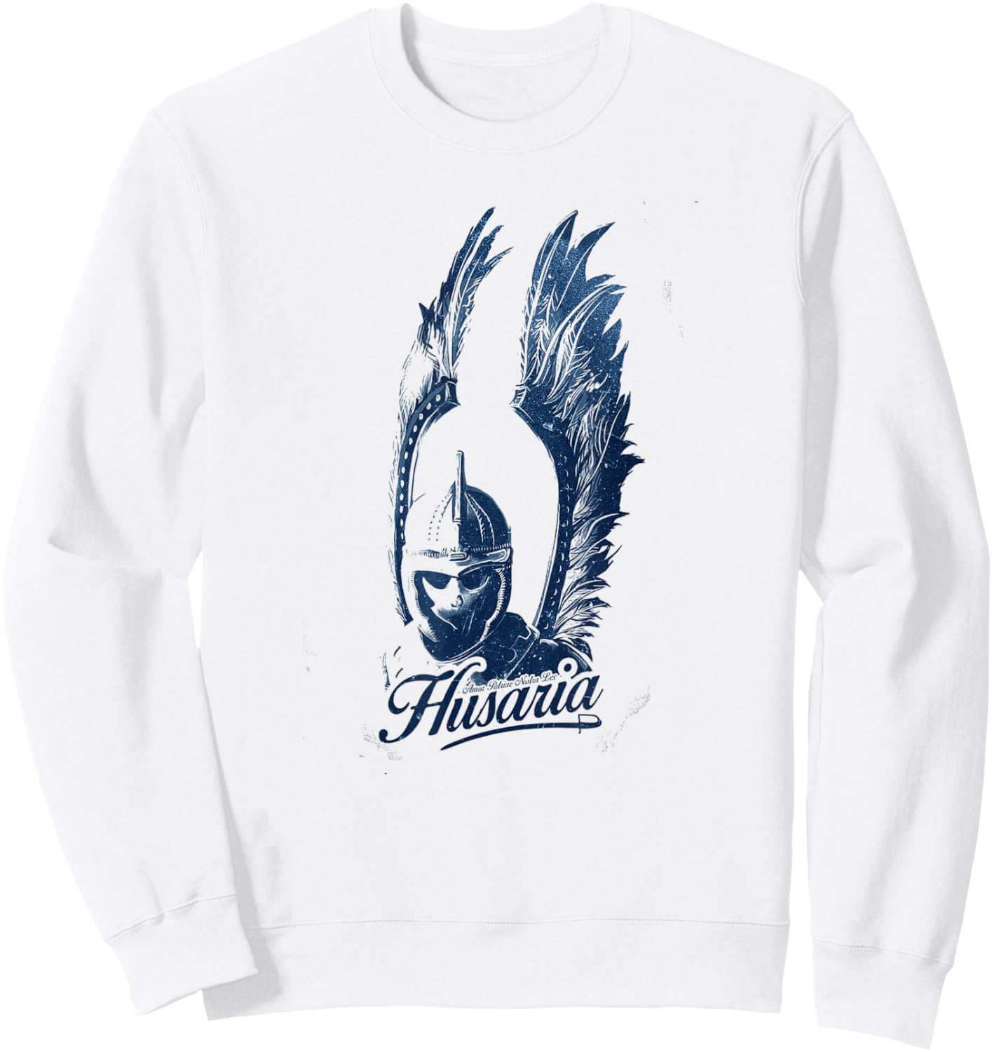 Polish Winged Hussar Cavalry Sweatshirt - Sweatshirt | White