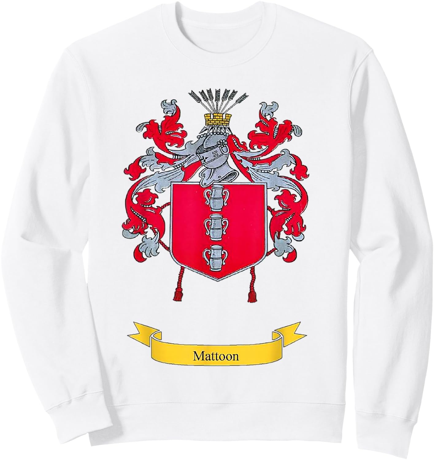 Family crest Sweatshirt - Sweatshirt | White