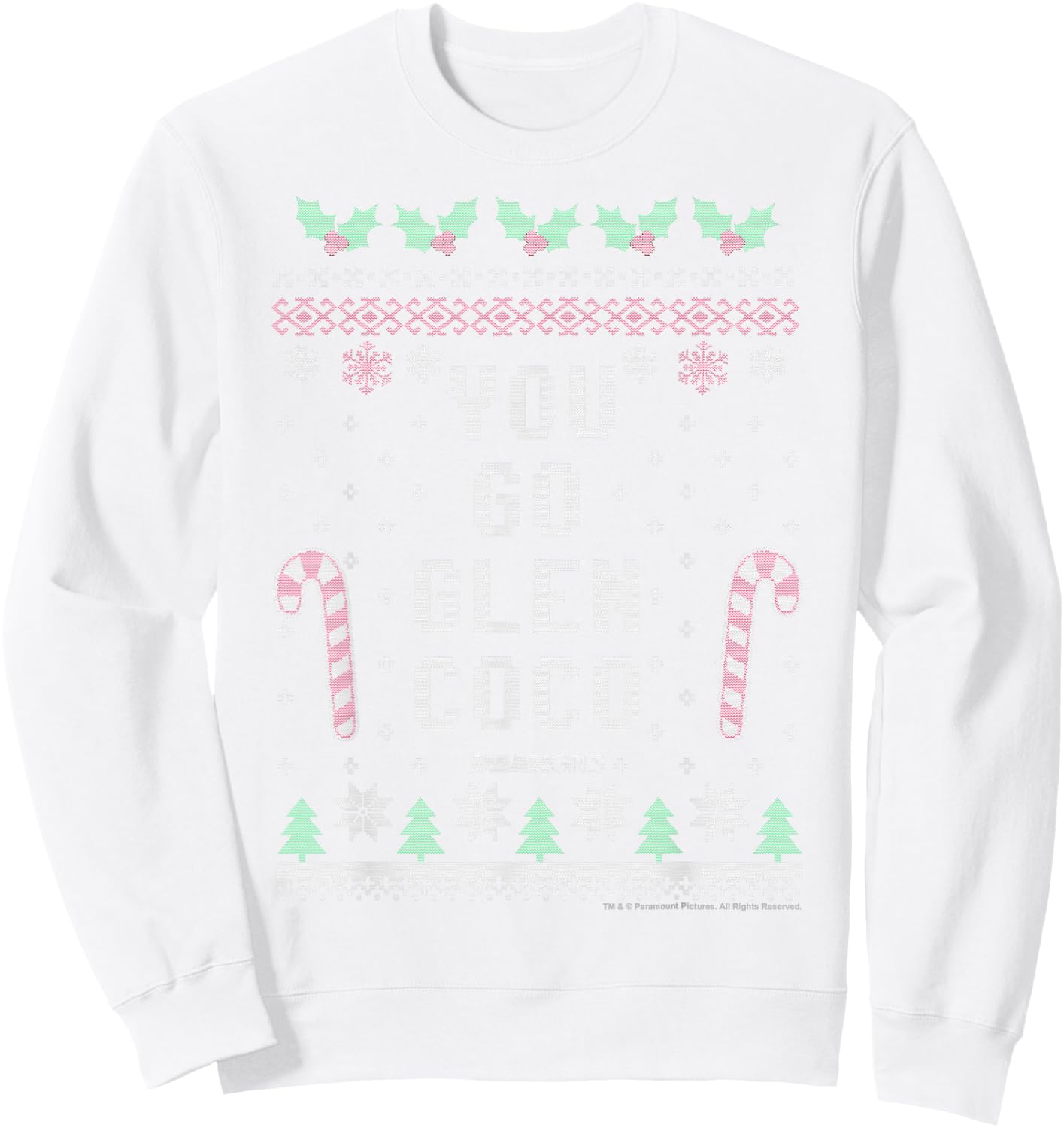 Mean Girls You Go Glen Coco Graphic Sweatshirt - Sweatshirt | White