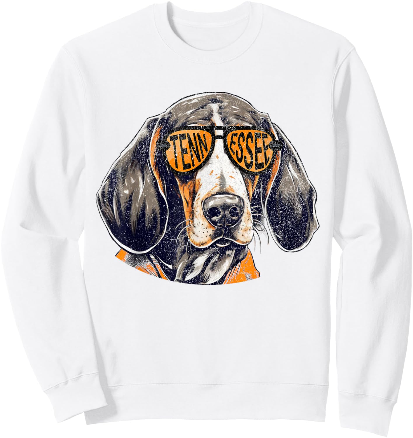 Tennessee Dog Sport Lovers | Tennessee Coonhound Fan Men Women Kids Sweatshirt - Sweatshirt | White