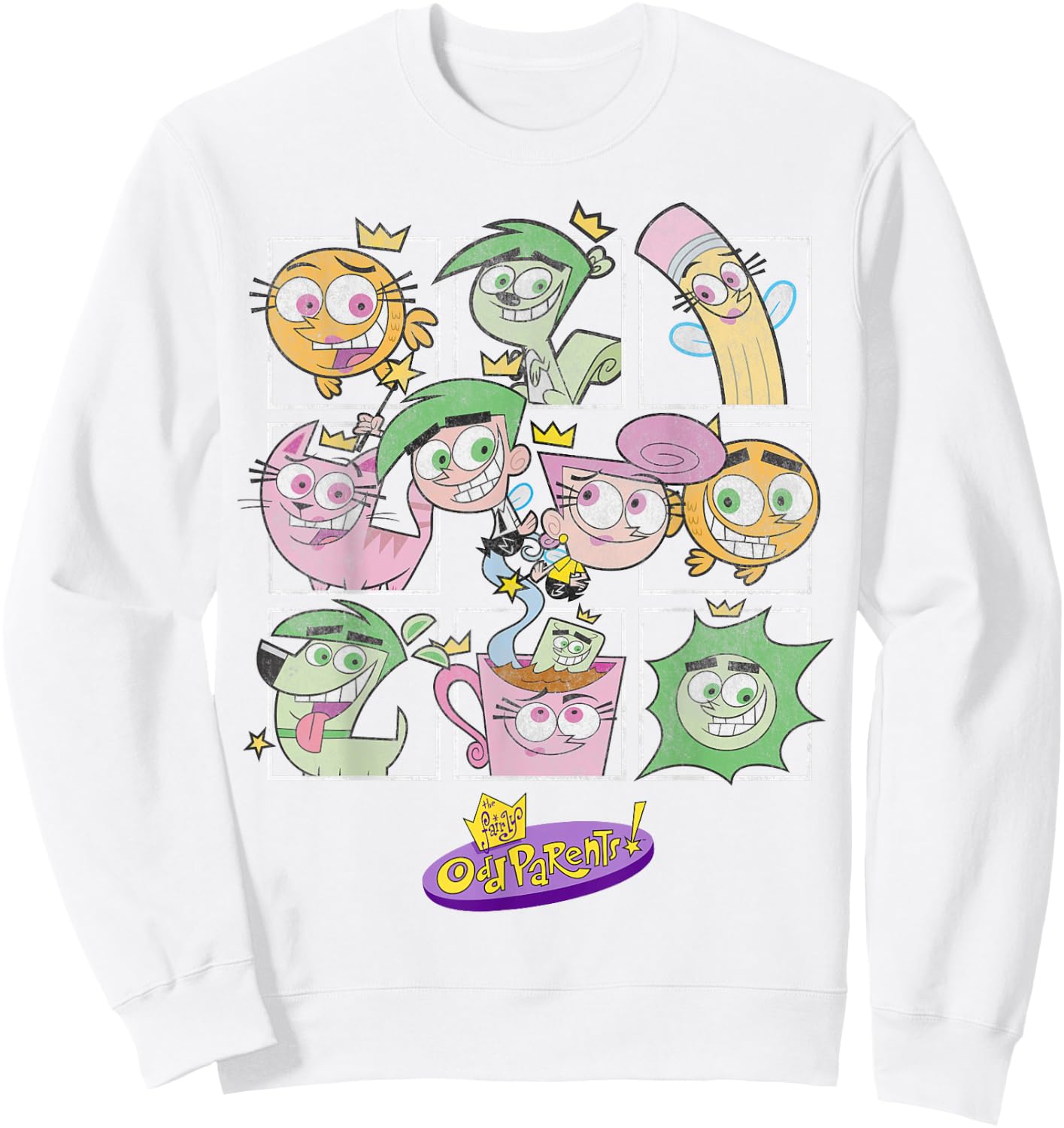 Nickelodeon The Fairly OddParents Morph Sweatshirt - Sweatshirt | White