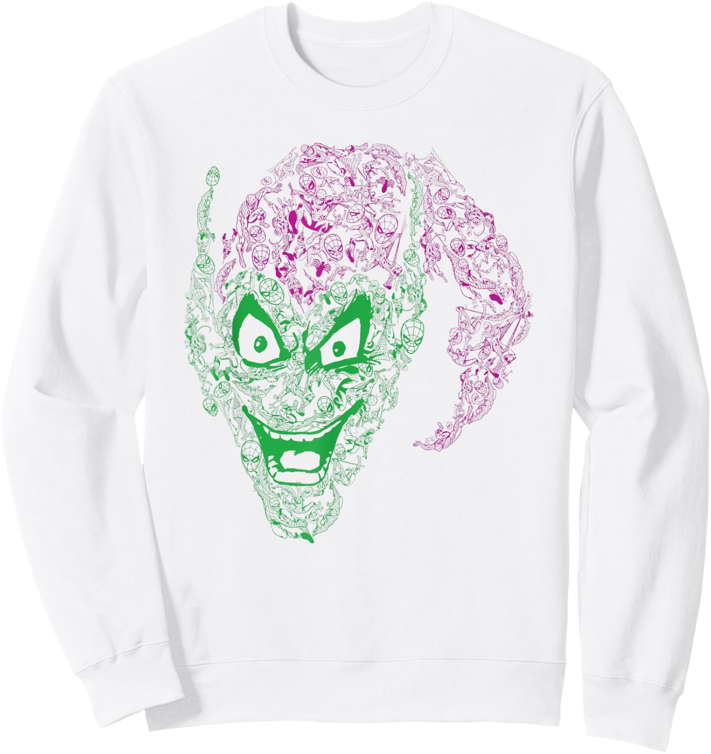 Marvel Spider-Man Green Goblin Norman Osborn Sweatshirt - Sweatshirt | White