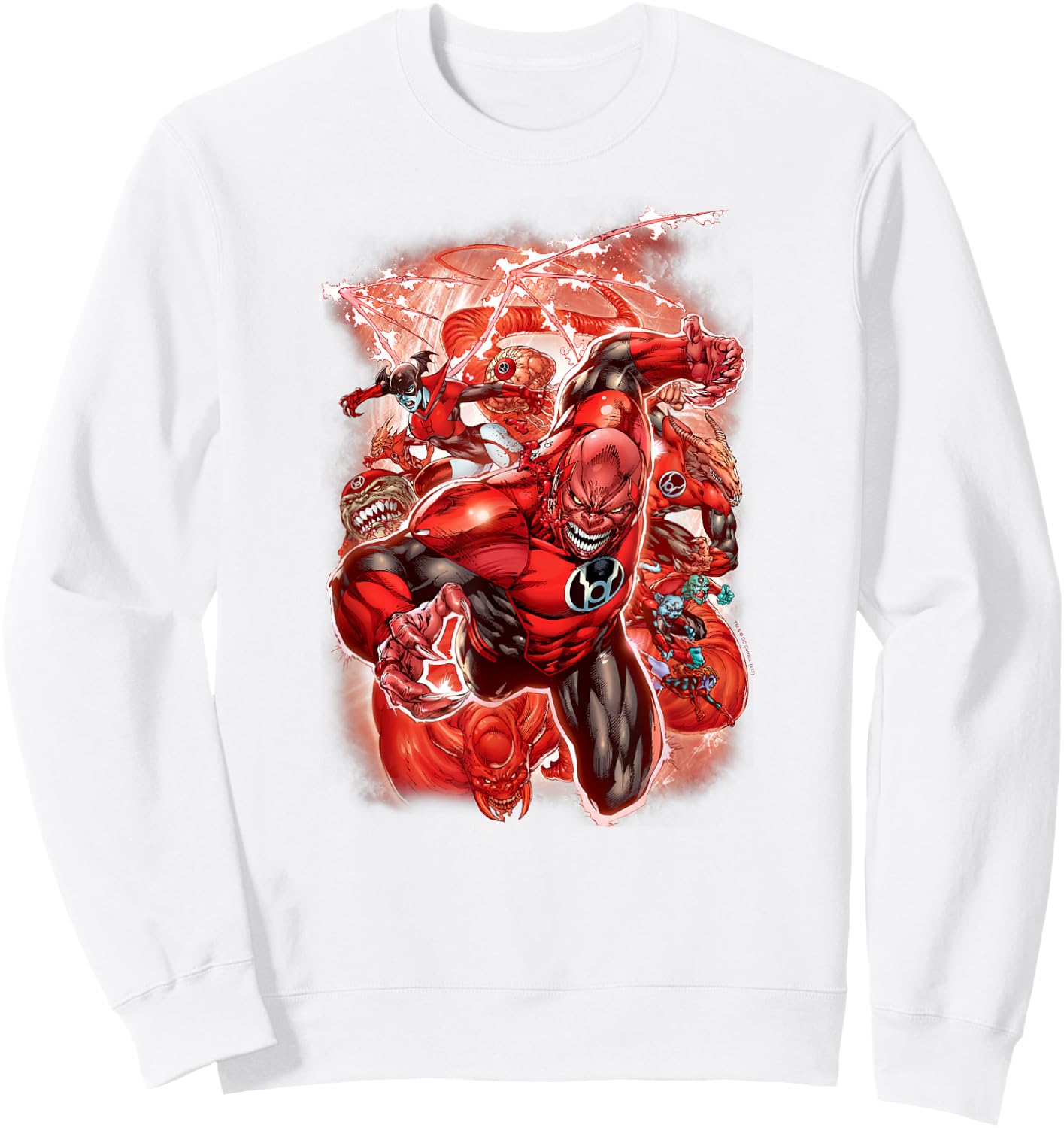 Green Lantern Red Lanterns #1 Sweatshirt - Sweatshirt | White