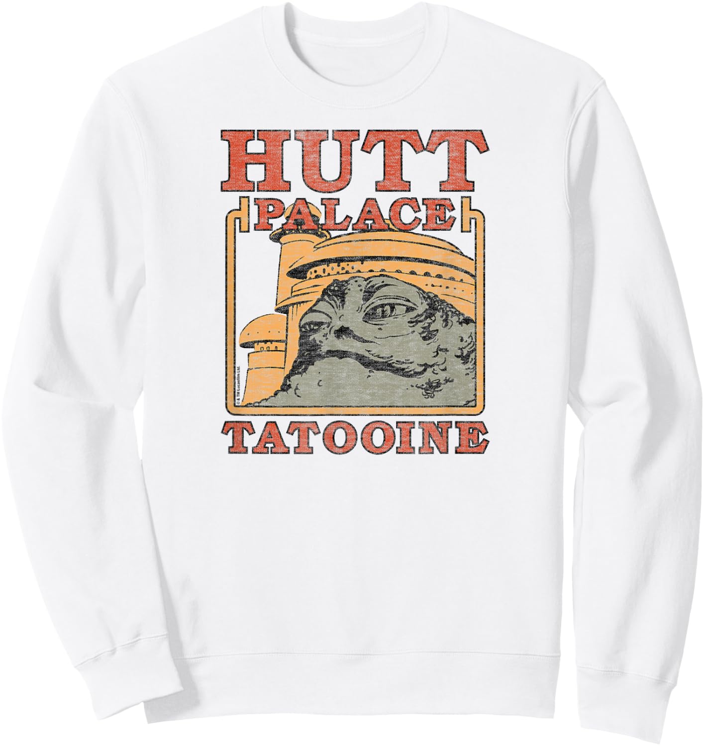 Star Wars - Hutt Palace Sweatshirt - Sweatshirt | White