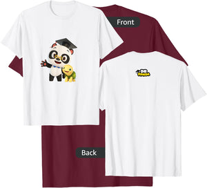 Dr. Panda & Toto Official T-Shirt - T-Shirt | Maroon
