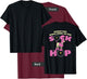 Sock Hop Party Attire 50s Pink Poodle T-Shirt - T-Shirt | Maroon