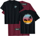 La Jolla California Sunset Circle T-Shirt - T-Shirt | Maroon