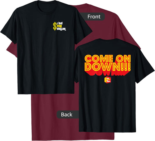 Price is Right: Come On Down T-Shirt - T-Shirt | Maroon