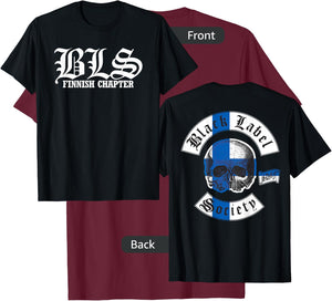Black Label Society Finnish Chapter T-Shirt - T-Shirt | Maroon