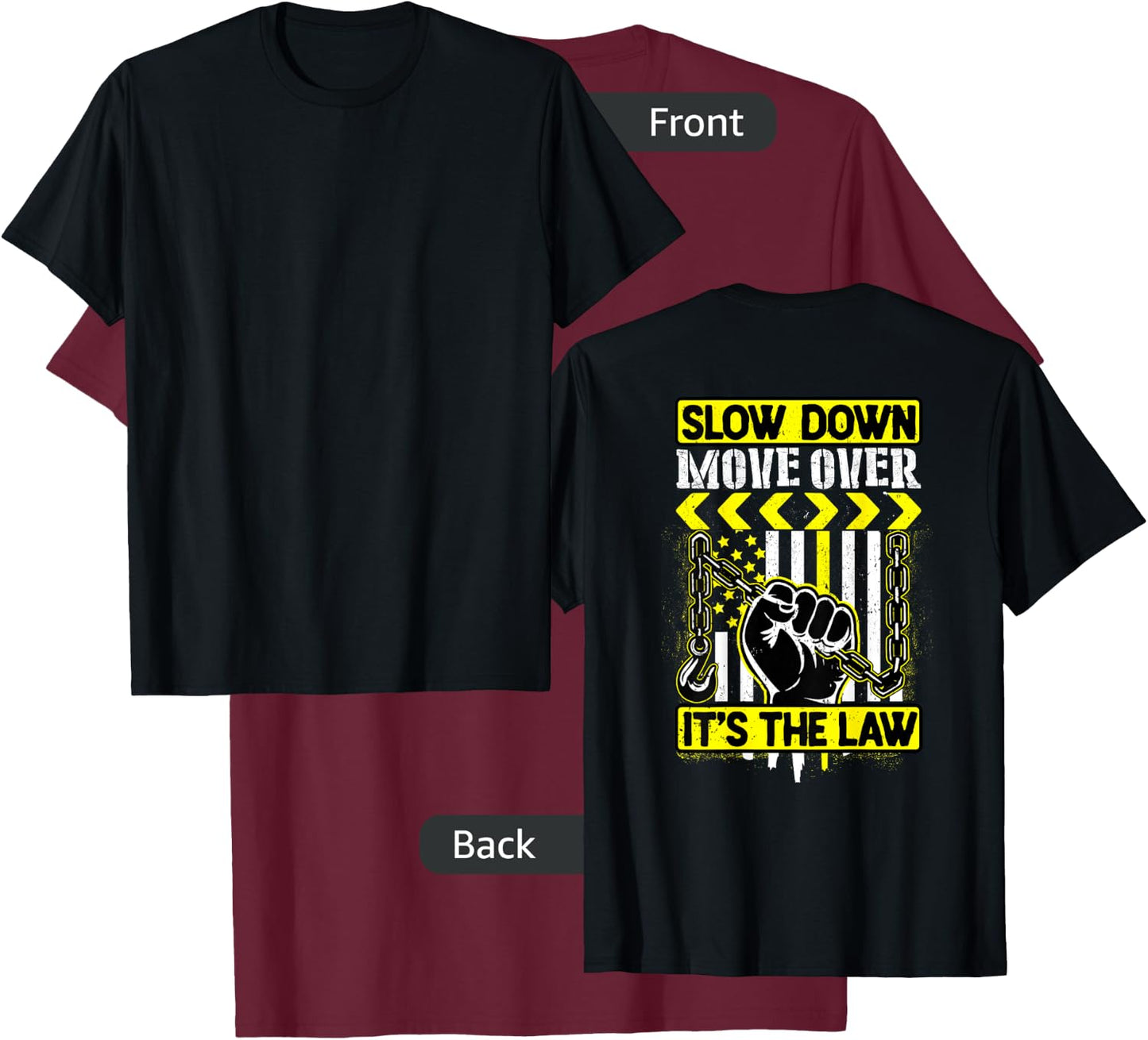 Slow Down Move Over - Sdmo T-Shirt - T-Shirt | Maroon