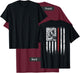 Welder Vintage USA American Flag Patriotic Welding T-Shirt - T-Shirt | Maroon