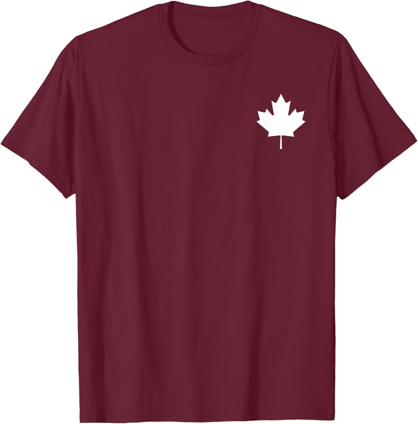 Canada Maple Leaf - canadian emblem & symbol T-Shirt - T-Shirt | Maroon