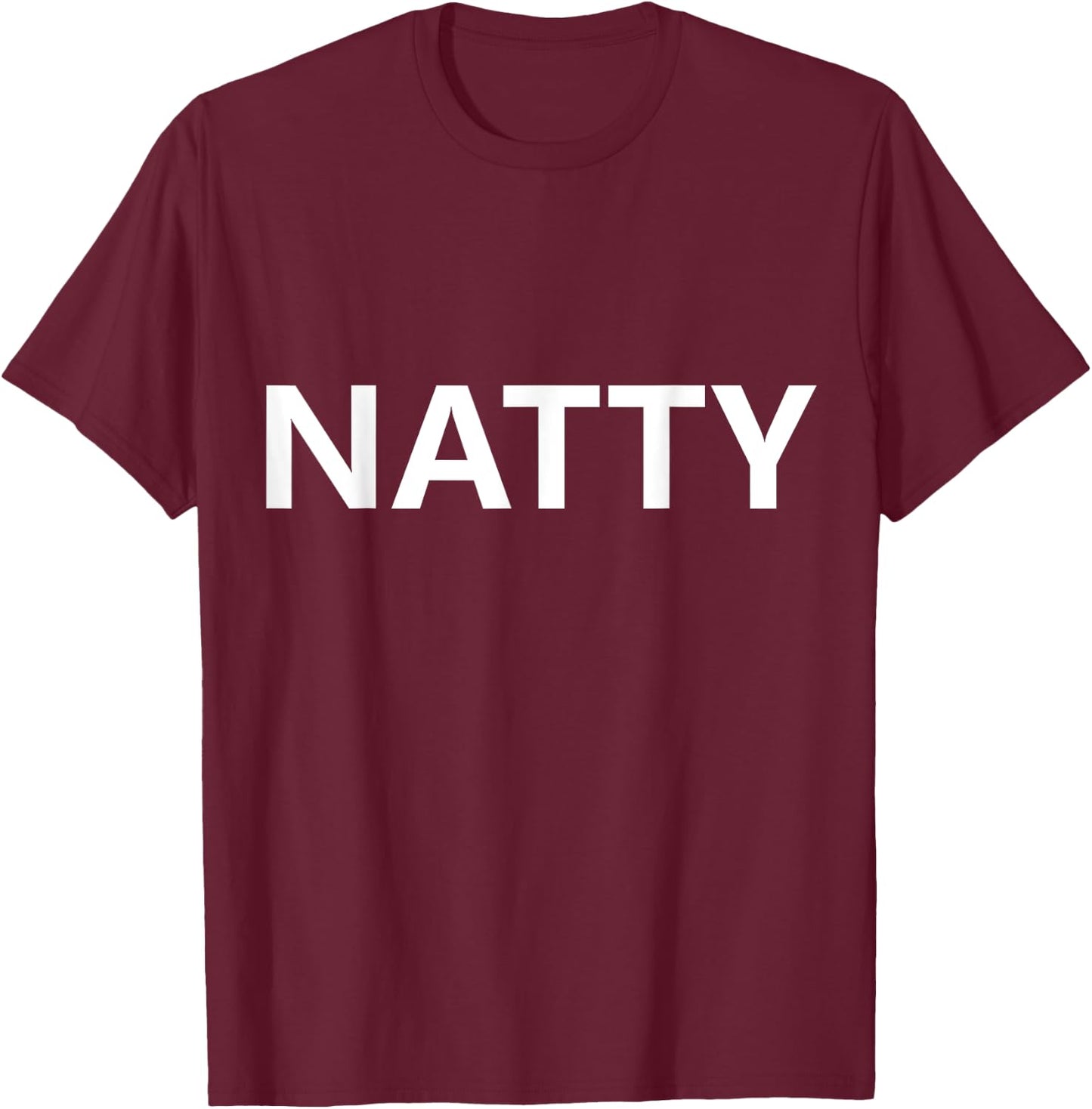 100% Natty Muscle Lifter T-Shirt - T-Shirt | Maroon