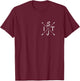 Arrow Cross ISTJ T-Shirt - T-Shirt | Maroon