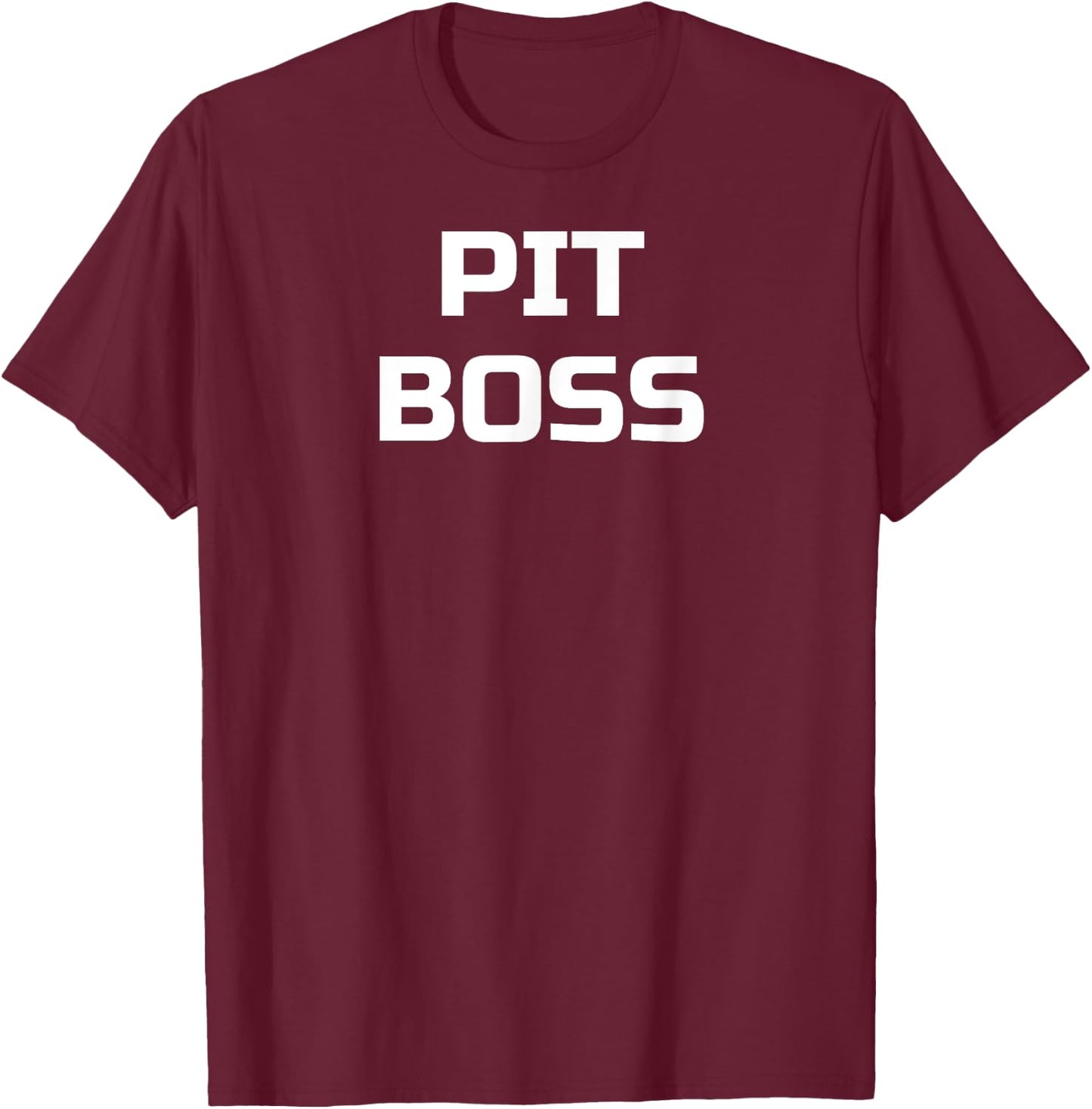 Pit Boss T-Shirt - T-Shirt | Maroon