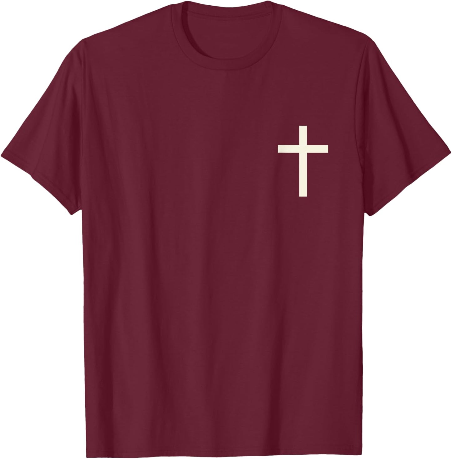 worthy is the lamb - bible verse - Revelation 5:12 T-Shirt - T-Shirt | Maroon