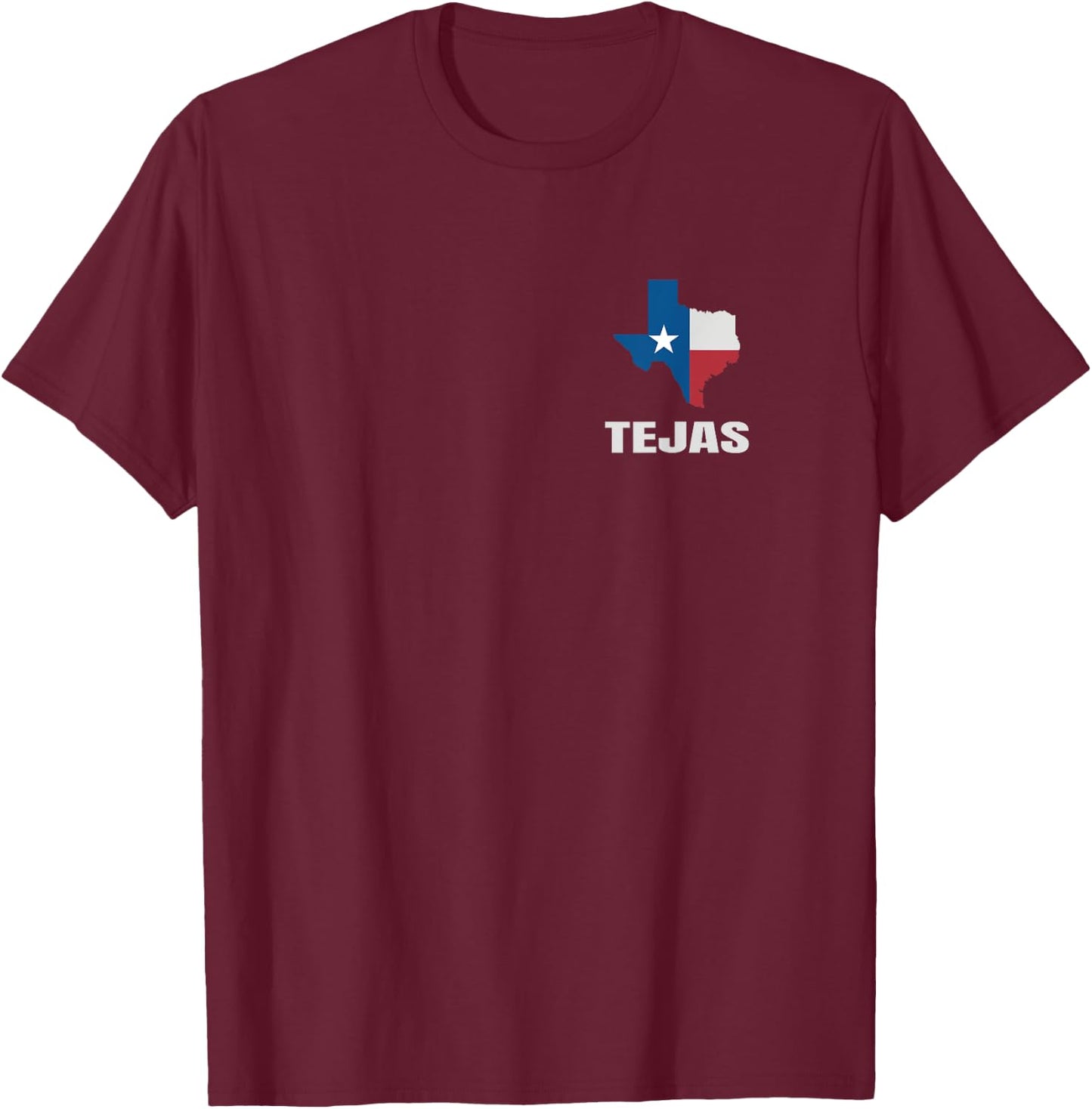 Tejas Graphic T-Shirt - T-Shirt | Maroon