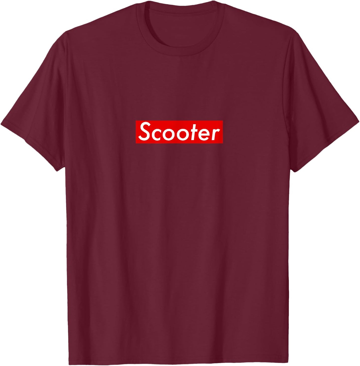 Scooter Shirt - Gift Electric Scooter fan T-Shirt - T-Shirt | Maroon