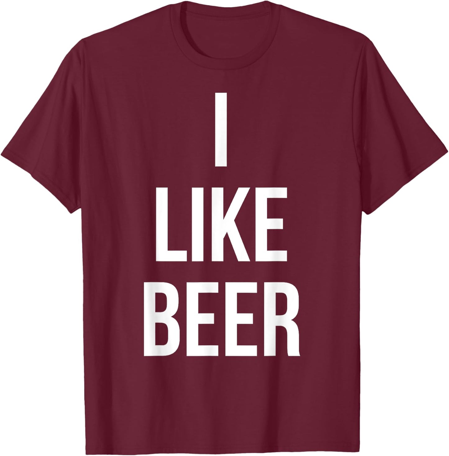 Brett Kavanaugh Likes Beer Funny Halloween Costume T-Shirt - T-Shirt | Maroon