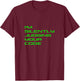I'm Silently Judging Your Code Funny Programmer Coder Quote T-Shirt - T-Shirt | Maroon