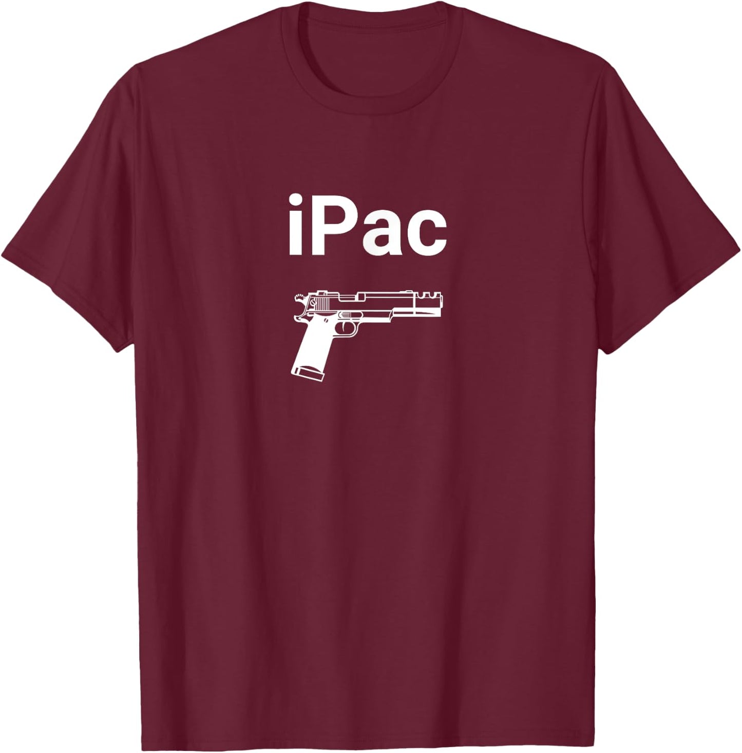 iPac Open Carry, Concealed Carry T-Shirt - T-Shirt | Maroon