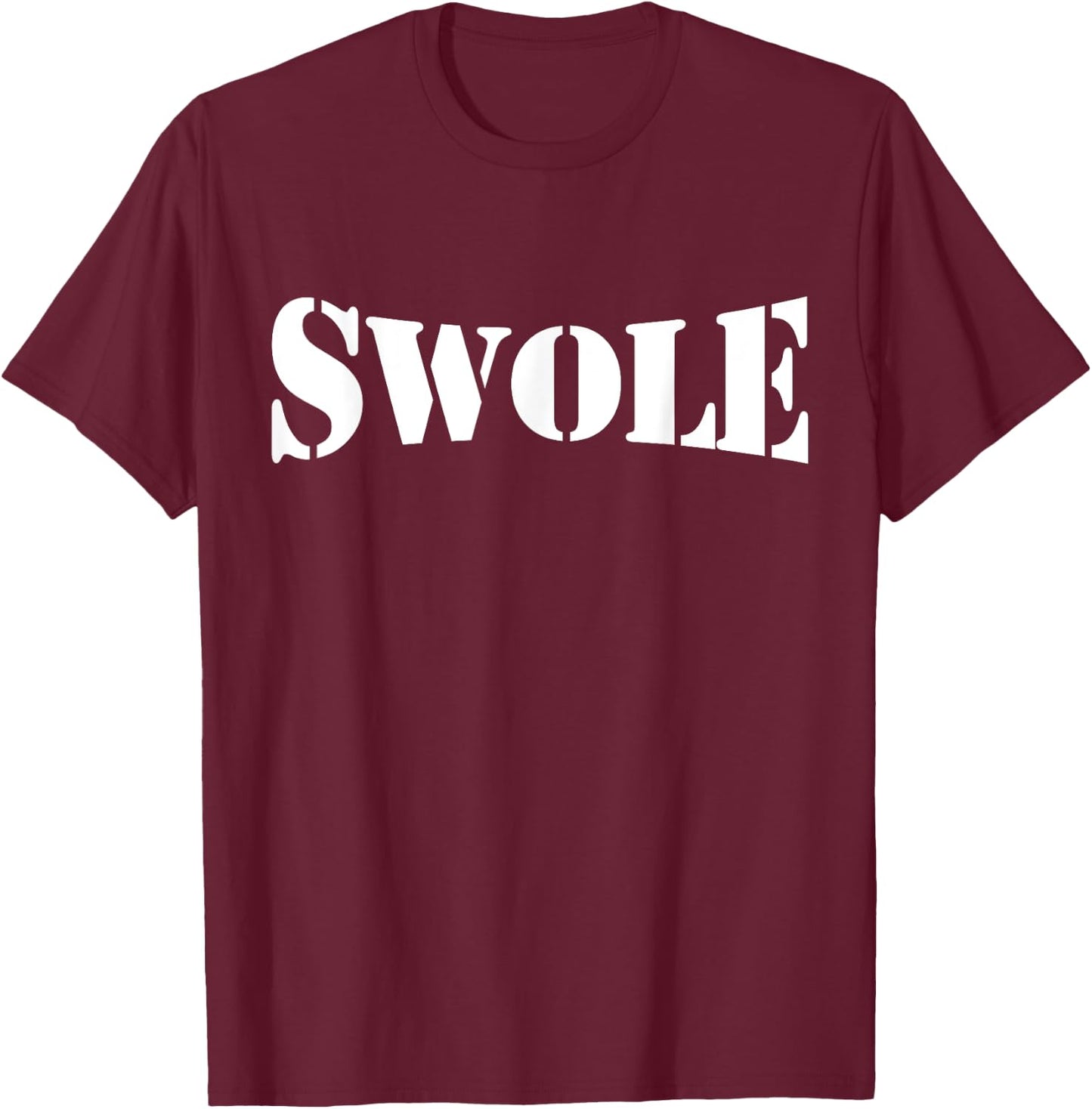 Swole T-Shirt - T-Shirt | Maroon