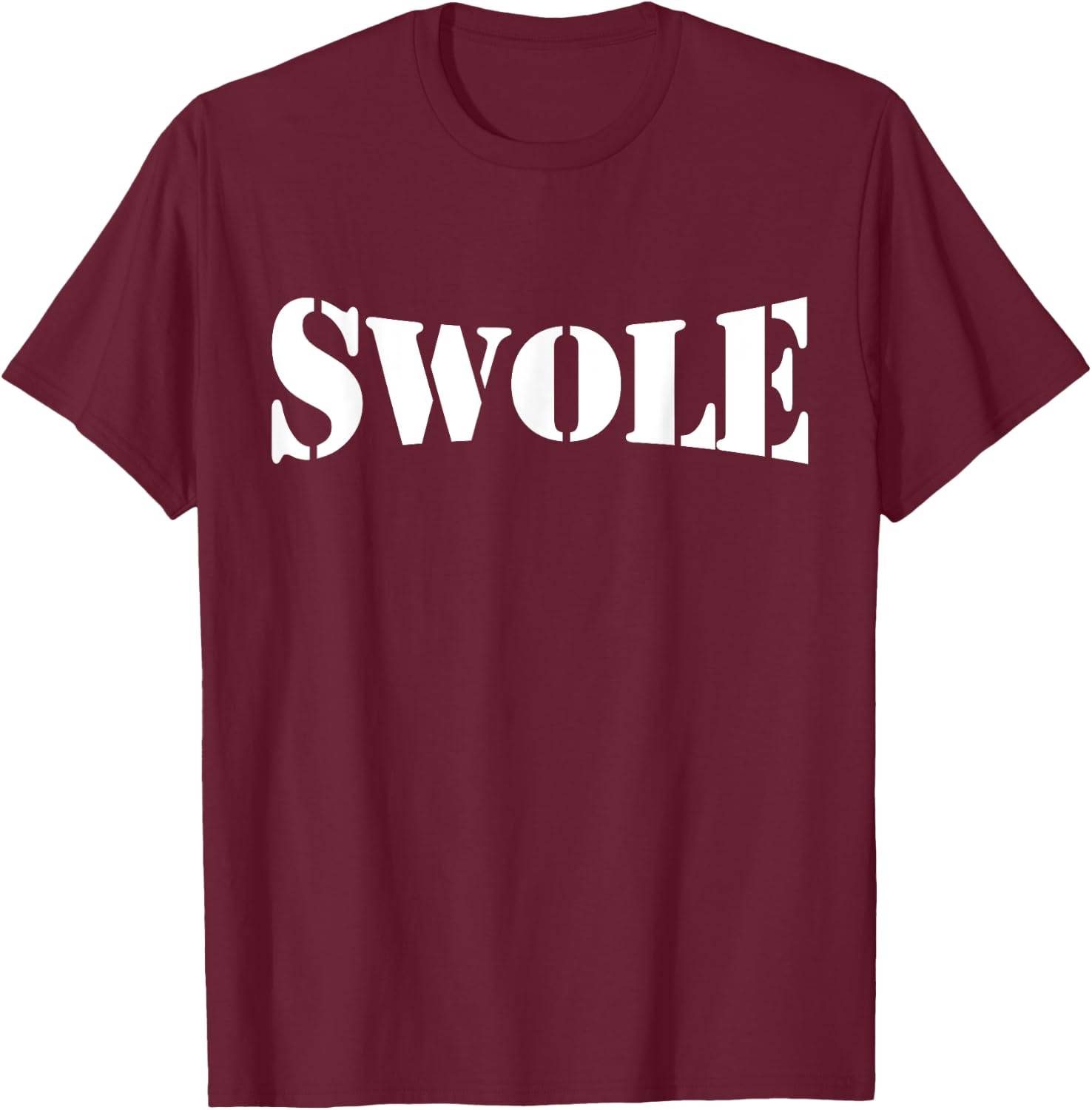 Swole T-Shirt - T-Shirt | Maroon