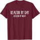 Realtor By Day... Realtor By Night | Funny Real Estate Shirt T-Shirt - T-Shirt | Maroon