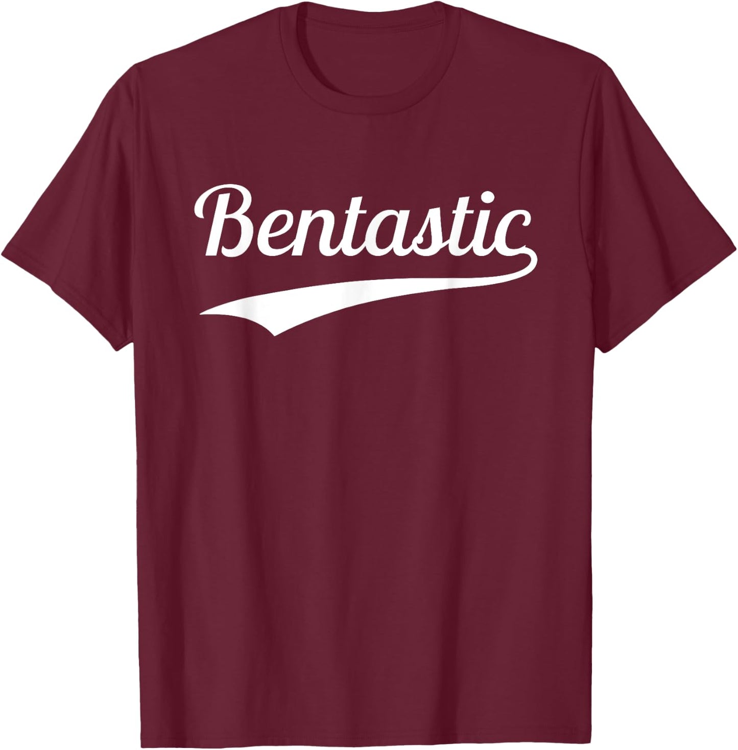 Ben Bentastic Benjamin Benji Boys Funny Name Fantastic T-Shirt - T-Shirt | Maroon