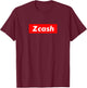 Zcash Shirt - Cryptocurrency Shirt - Red T-Shirt - T-Shirt | Maroon
