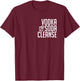 Vodka Soda Cleanse T Shirt - Classic T-Shirt - T-Shirt | Maroon
