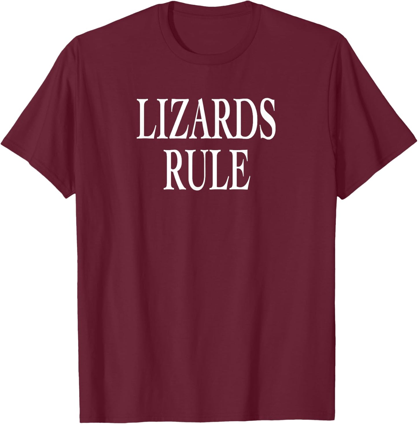 Funny Lizard Gift T Shirt T-Shirt - T-Shirt | Maroon