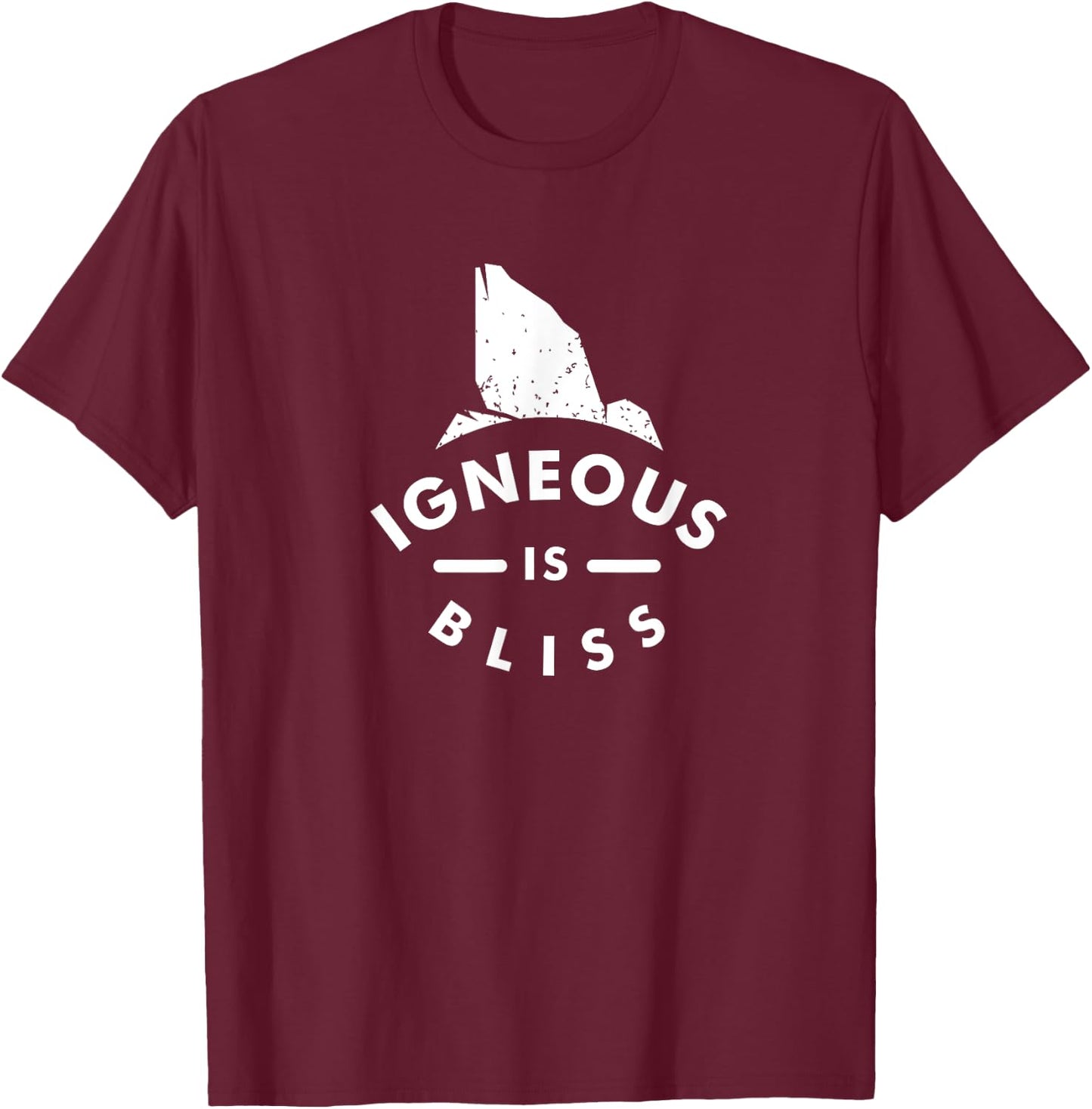 Geology Funny Geologist Rock Mineral Collector T-Shirt - T-Shirt | Maroon