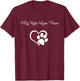My Kids Have Paws Funny Gift Dog Cat Lovers! T-Shirt - T-Shirt | Maroon