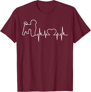 Portuguese Water Dog Dog Breed T-Shirt - T-Shirt | Maroon