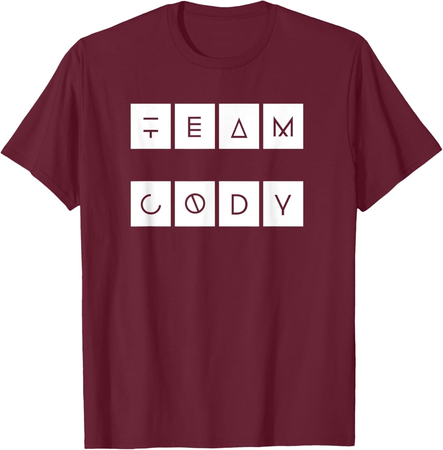 Team Cody T-Shirt - T-Shirt | Maroon