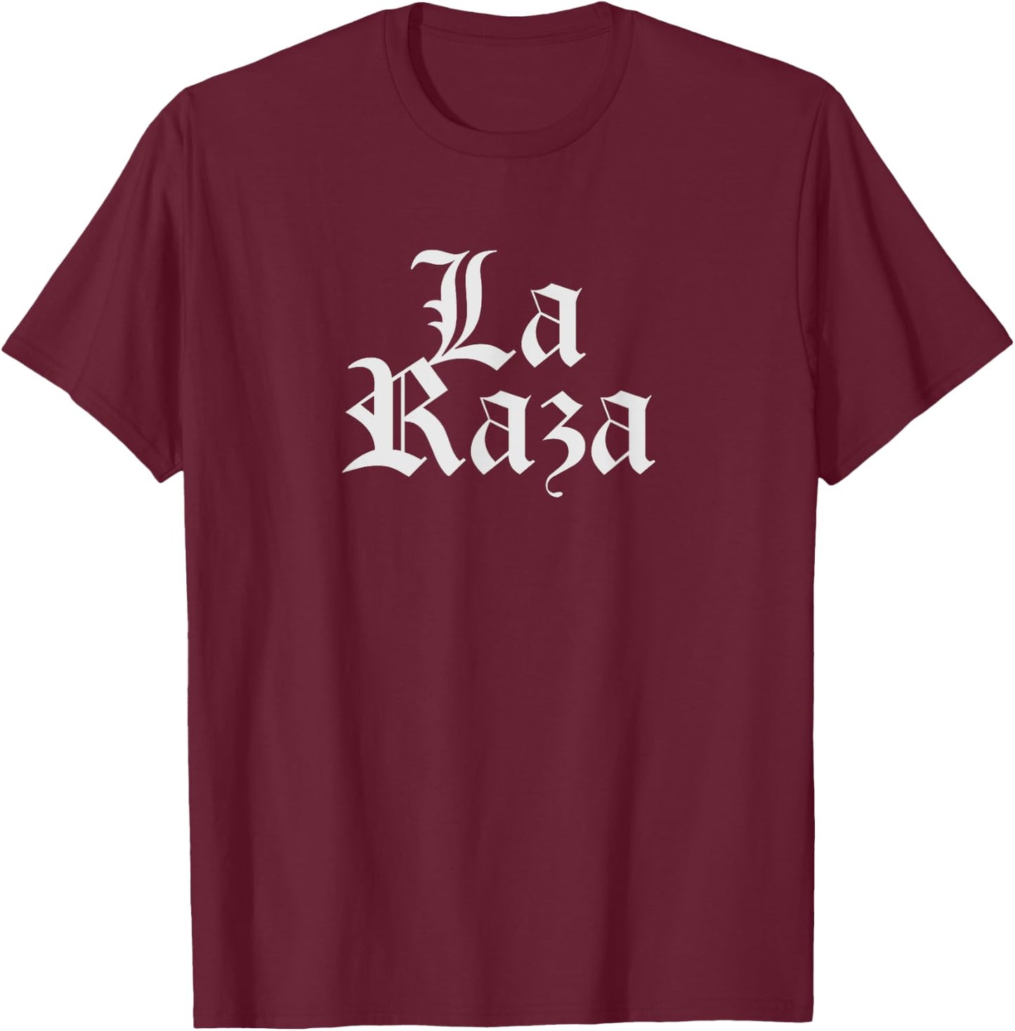 Chicano Chicana Mexican Gift Latina Brown Power La Raza T-Shirt - T-Shirt | Maroon