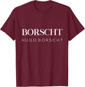 Borscht Funny Gift Russian Speaking Soup Borsch T shirt T-Shirt - T-Shirt | Maroon