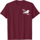 Leger Stables Elite Speed Racking Horse Logo Shirt T-Shirt - T-Shirt | Maroon