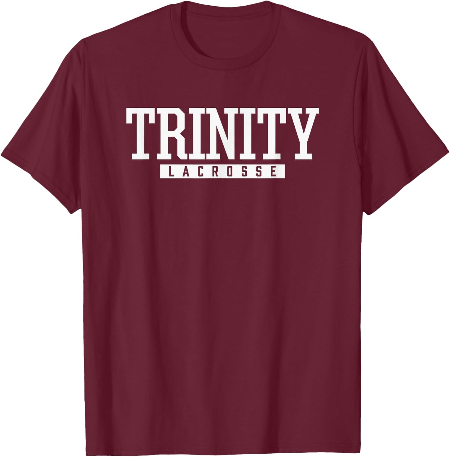 Trinity High School Lacrosse T-Shirt - T-Shirt | Maroon