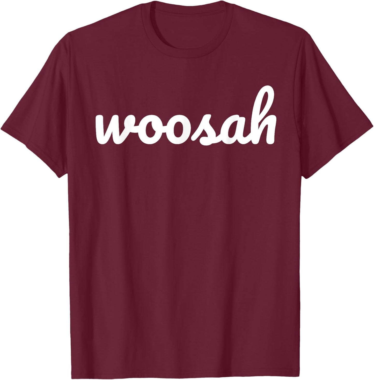 Woosah Calm Yoga Exhale Shirt T-Shirt - T-Shirt | Maroon