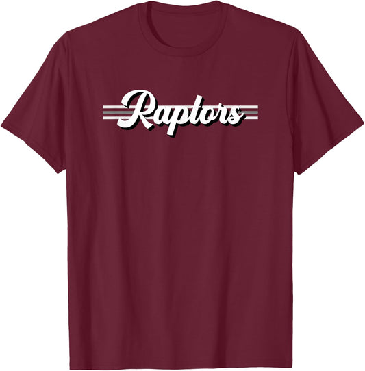 Raptors Anderson Stripes HS T-Shirt - T-Shirt | Maroon