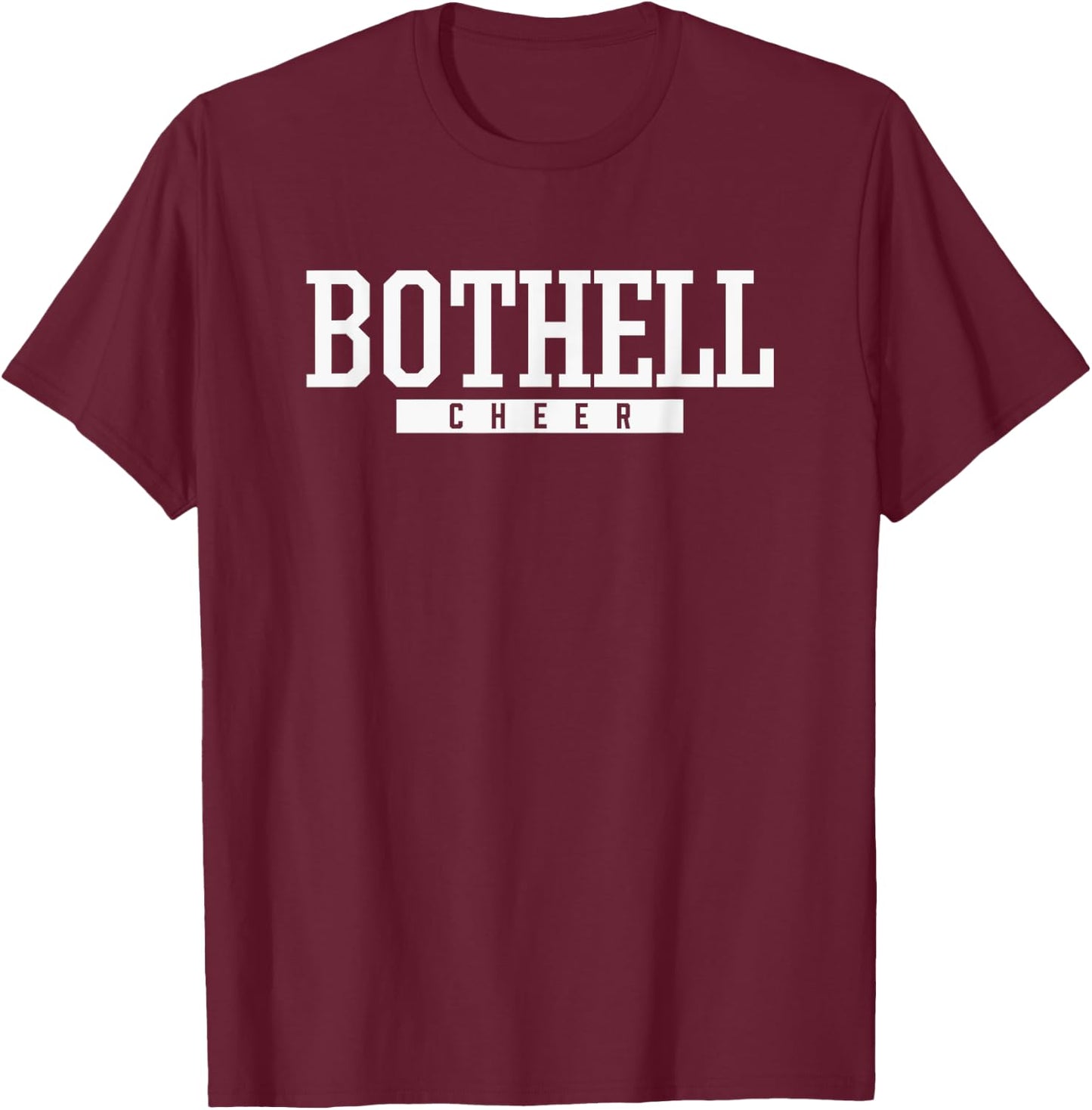 Bothell High School Cheer T-Shirt - T-Shirt | Maroon