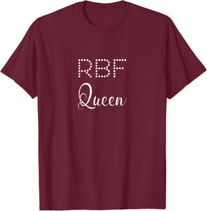 Resting Bitch Face Sarcastic Shirt T-Shirt - T-Shirt | Maroon