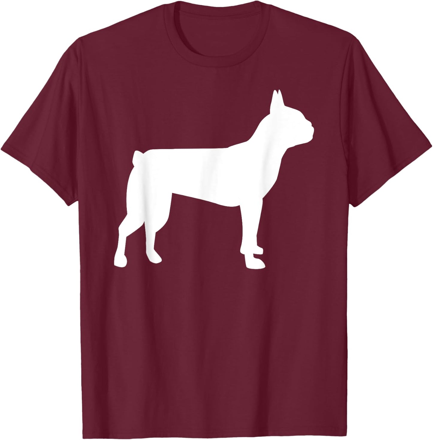 Boston terrier T-Shirt - T-Shirt | Maroon