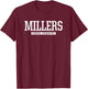Yukon Millers Cross Country HS T-Shirt - T-Shirt | Maroon