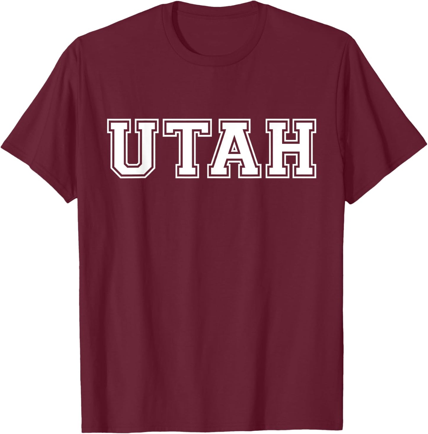 College University style Utah Sport Gift T-Shirt - T-Shirt | Maroon