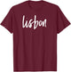 Lisbon Capital of Portugal T-Shirt - T-Shirt | Maroon