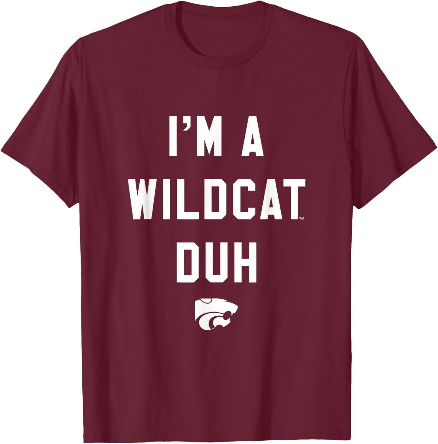 Kansas State Wildcats | Official NCAA Merch | H18KSU T-Shirt - T-Shirt | Maroon