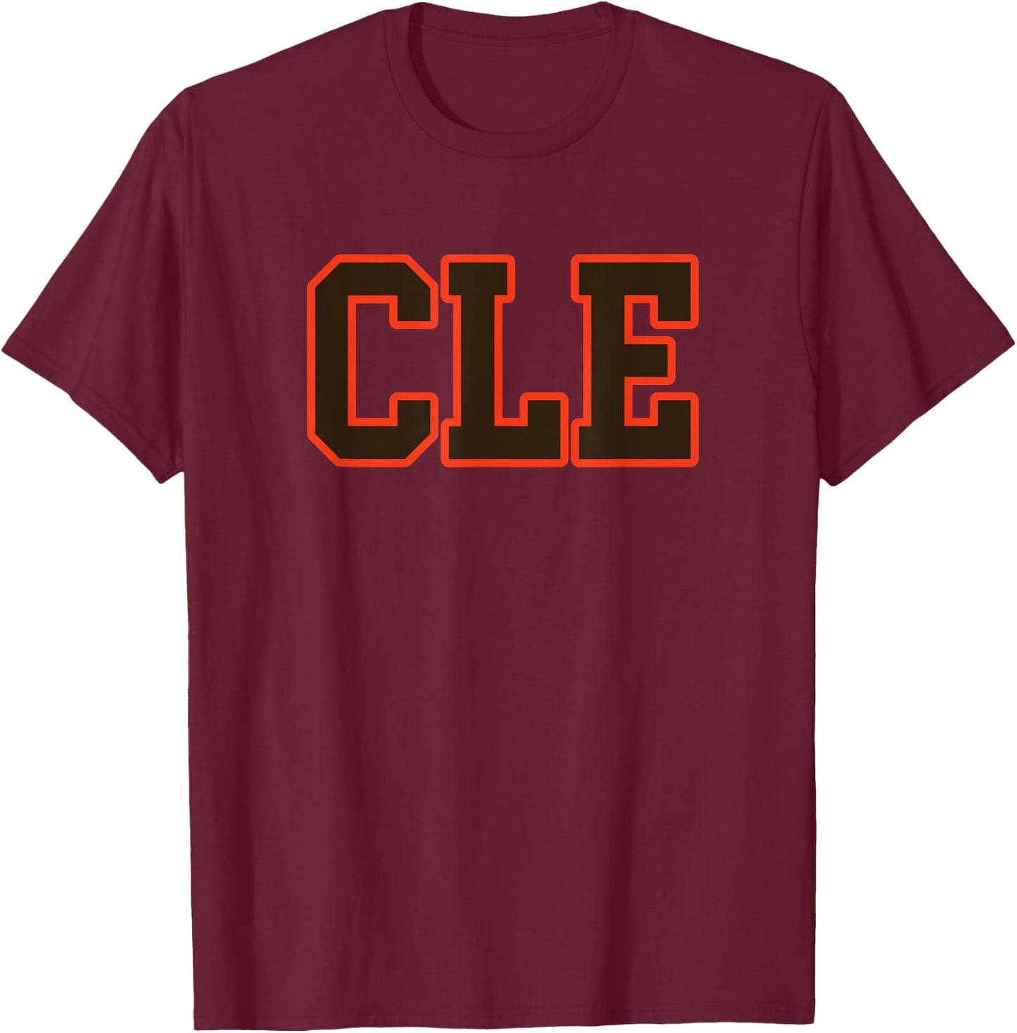 Cleveland Ohio Shirt - CLE T-Shirt - T-Shirt | Maroon